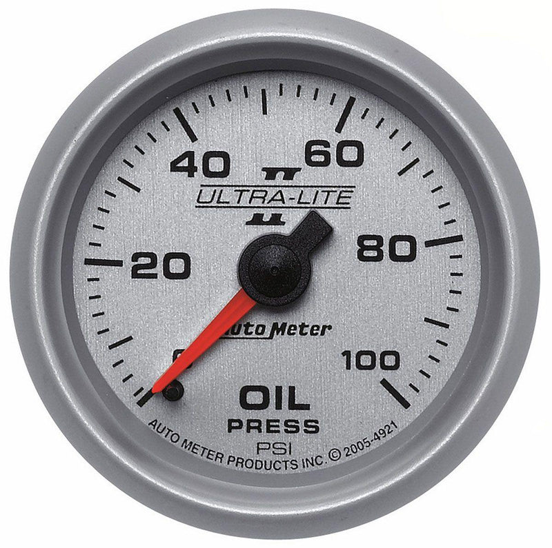 Autometer Ultra-Lite II Series Oil Pressure Gauge (AU4921) AU4921