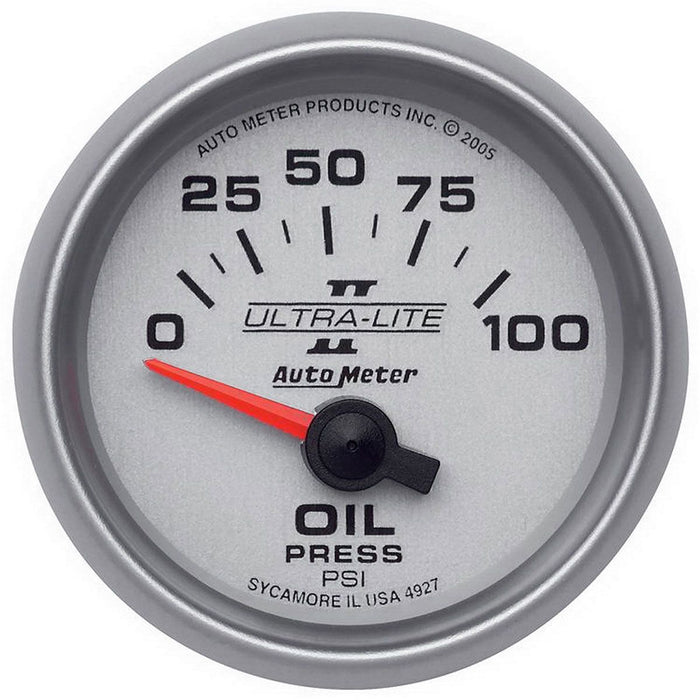 Autometer Ultra-Lite II Series Oil Pressure Gauge (AU4927)