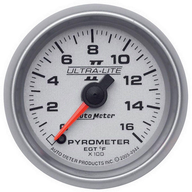 Autometer Ultra-Lite II Series Pyrometer Gauge (AU4944) AU4944