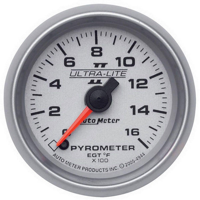 Autometer Ultra-Lite II Series Pyrometer Gauge (AU4944)