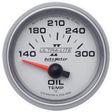 AutoMeter Ultra-Lite II Series Oil Temperature Gauge (AU4948) AU4948