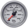 AutoMeter Ultra-Lite II Series Oil Temperature Gauge (AU4956) AU4956