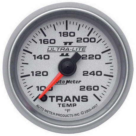 AutoMeter Ultra-Lite II Series Transmission Temperature Gauge (AU4957) AU4957
