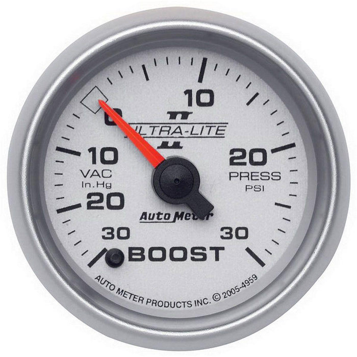 Autometer Ultra-Lite II Series Boost/Vacuum Gauge (AU4959)