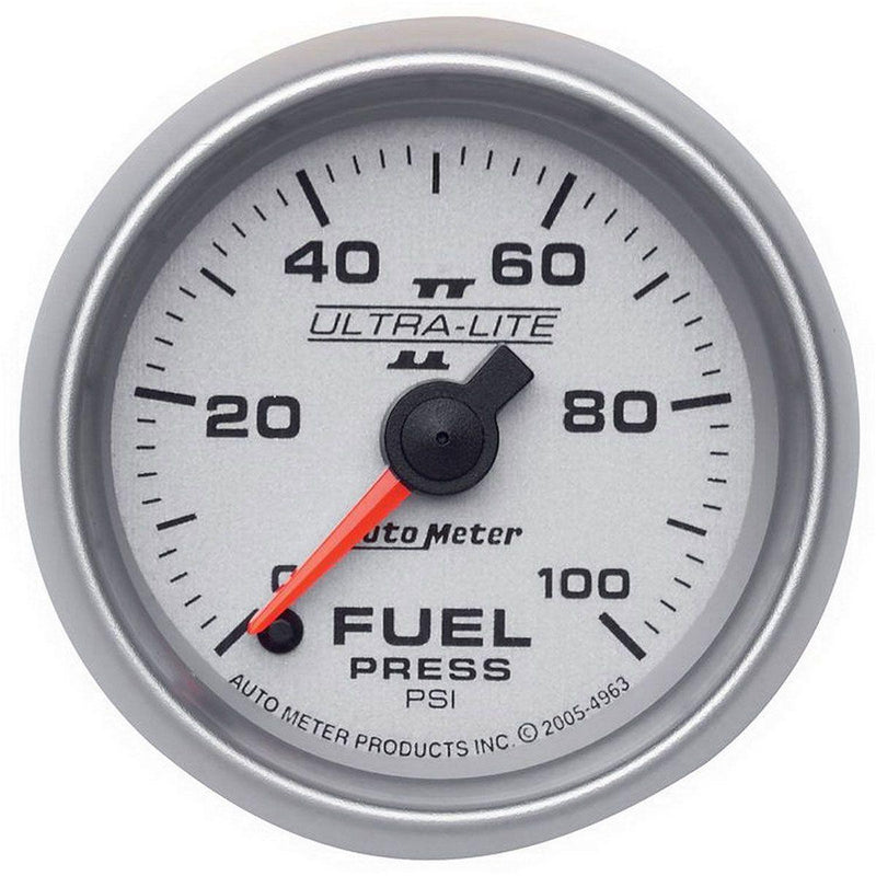 Autometer Ultra-Lite II Series Fuel Pressure Gauge (AU4963) AU4963