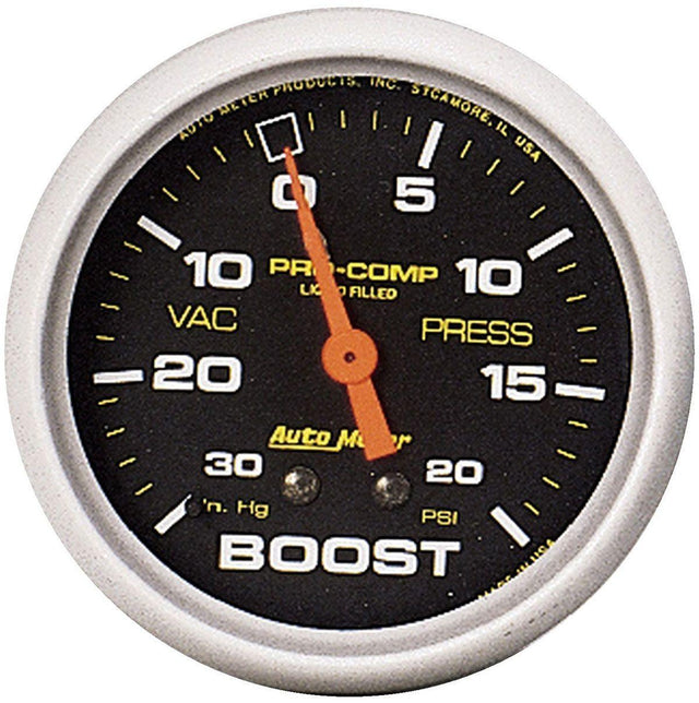 AutoMeter Pro-Comp Series Boost/Vacuum Gauge (AU5401) AU5401