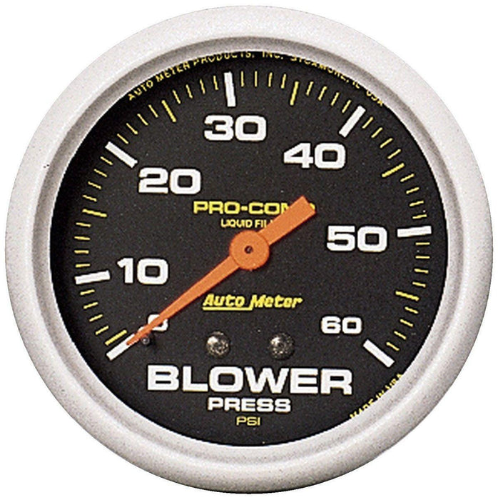 Autometer Pro-Comp Series Blower Pressure Gauge (AU5402)