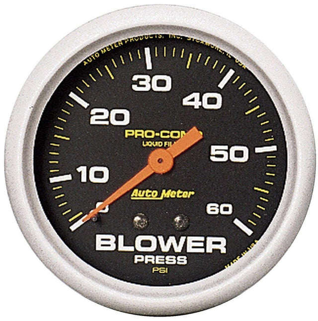 AutoMeter Pro-Comp Series Blower Pressure Gauge (AU5403) AU5403