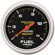 AutoMeter Pro-Comp Series Fuel Pressure Gauge (AU5411) AU5411
