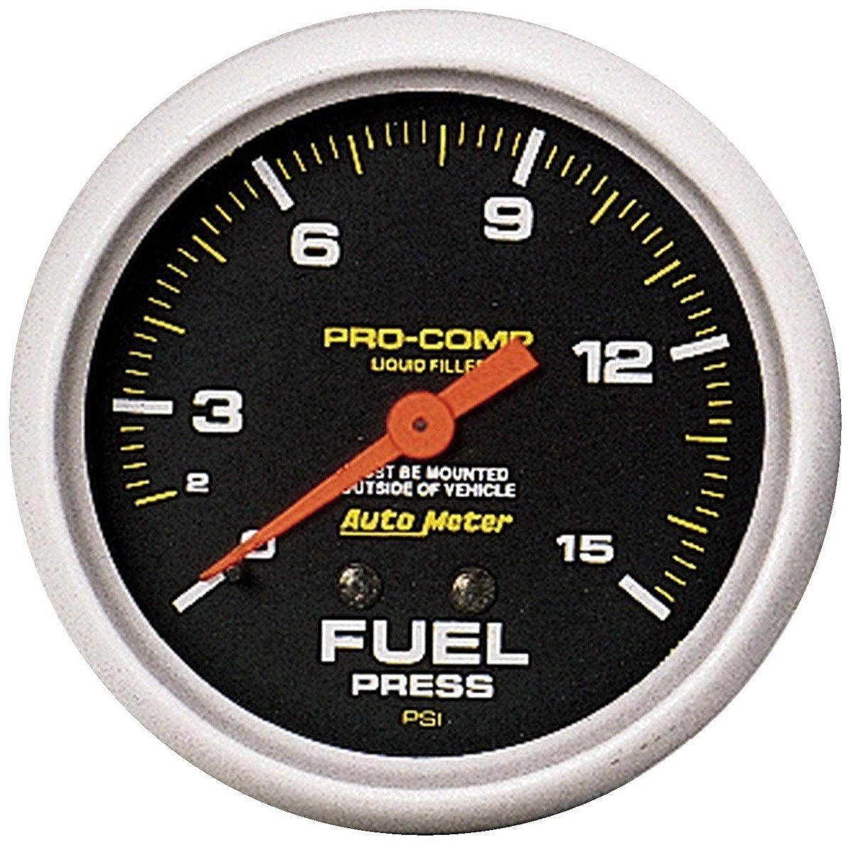 AutoMeter Pro-Comp Series Fuel Pressure Gauge (AU5411) AU5411