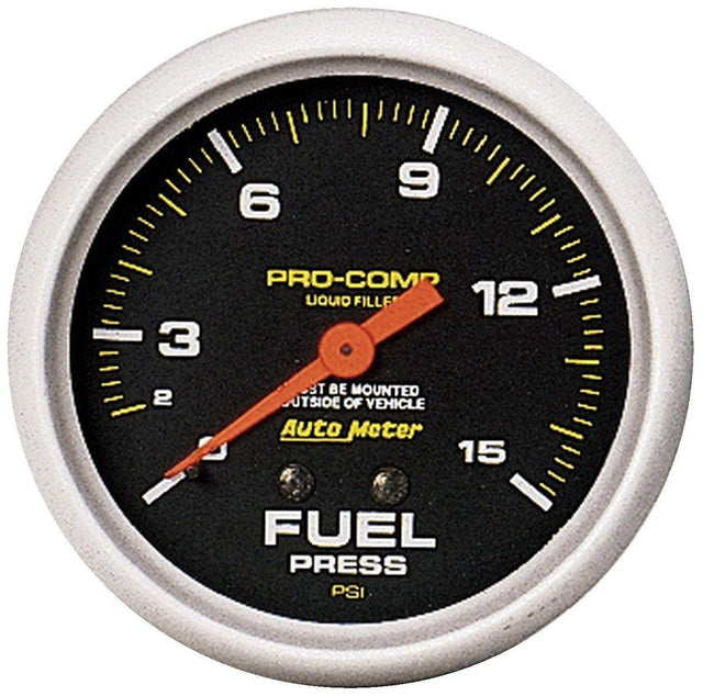 AutoMeter Pro-Comp Series Fuel Pressure Gauge (AU5411) AU5411