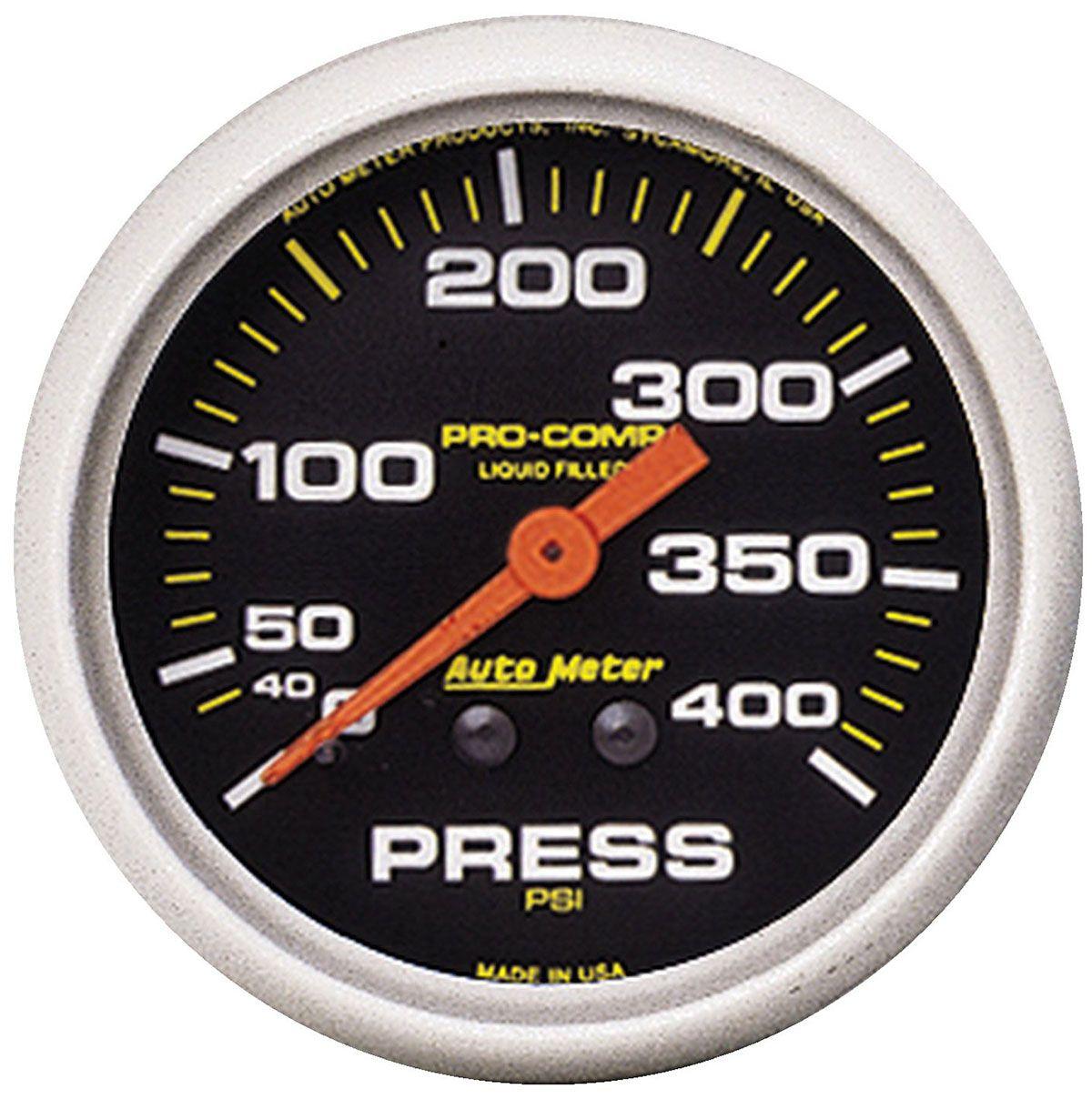 AutoMeter Pro-Comp Series Pressure Gauge (AU5424) AU5424