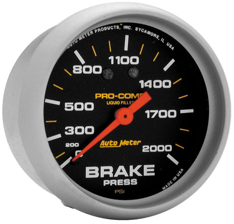 Autometer Pro-Comp Series Brake Pressure Gauge (AU5426) AU5426