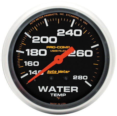 Autometer Pro-Comp Series Water Temperature Gauge (AU5431) AU5431