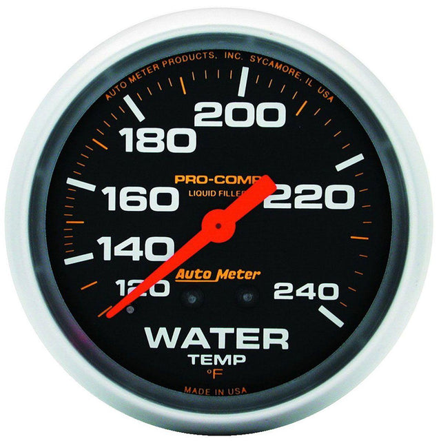 Autometer Pro-Comp Series Water Temperature Gauge (AU5432) AU5432