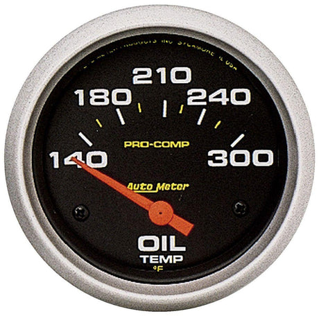 AutoMeter Pro-Comp Series Oil Temperature Gauge (AU5447) AU5447