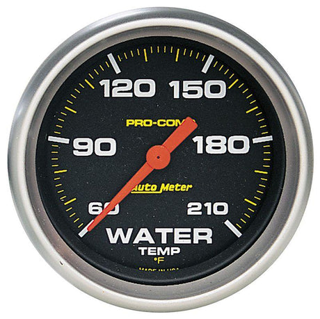 AutoMeter Pro-Comp Series Water Temperature Gauge (AU5469) AU5469