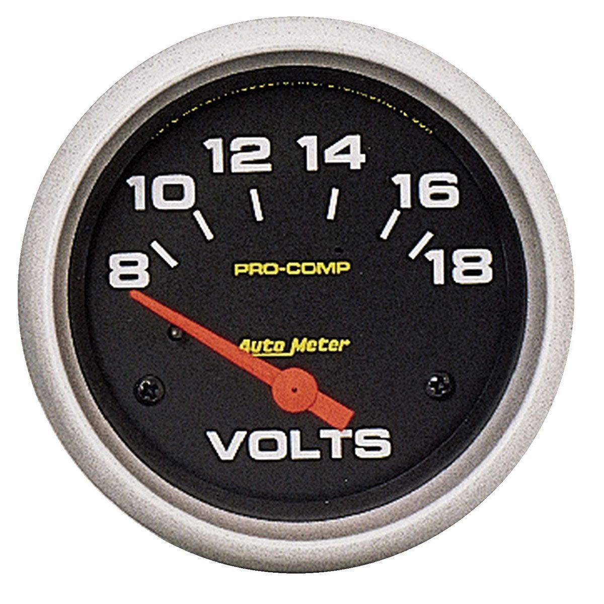 Autometer Pro-Comp Series Voltmeter Gauge (AU5492) AU5492
