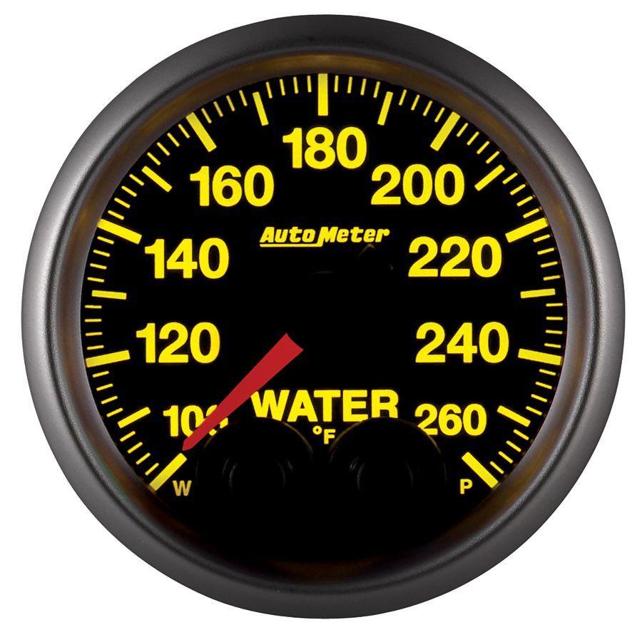 AutoMeter Elite Series Water Temperature Gauge (AU5654)