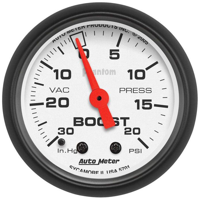 Autometer Phantom Series Boost/Vacuum Gauge (AU5701)