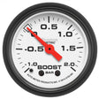 AutoMeter Phantom Series Boost/Vacuum Gauge (AU5703-M2) AU5703-M2