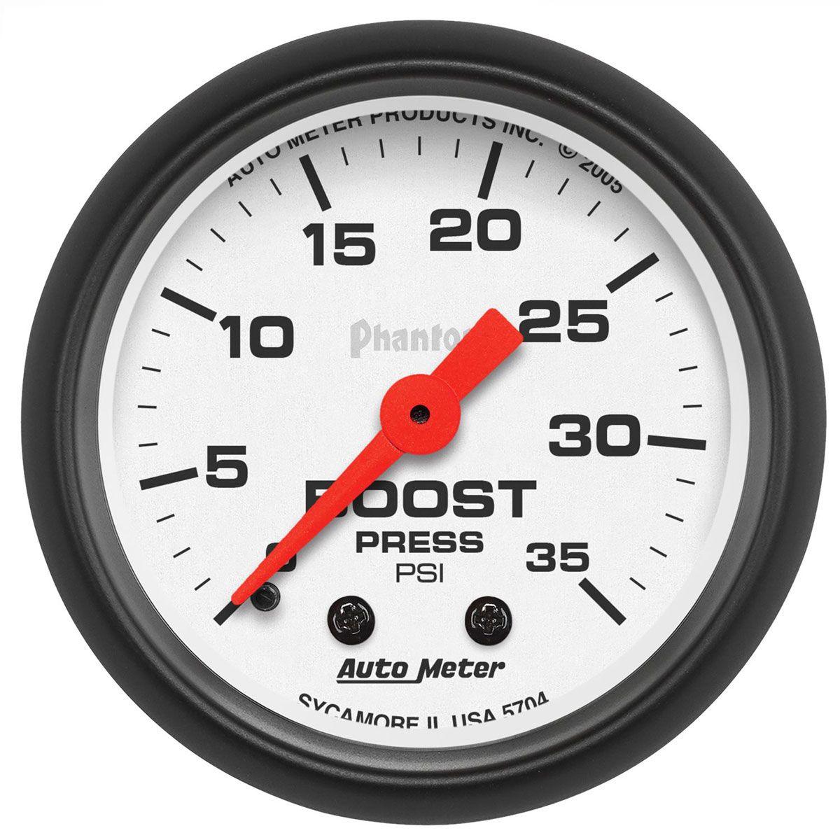 Autometer Phantom Series Boost Gauge (AU5704) AU5704