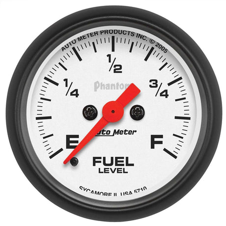 AutoMeter Phantom Series Fuel Level Gauge (AU5710) AU5710