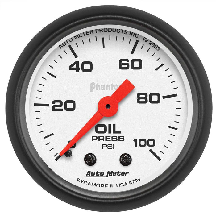 Autometer Phantom Series Oil Pressure Gauge (AU5721)