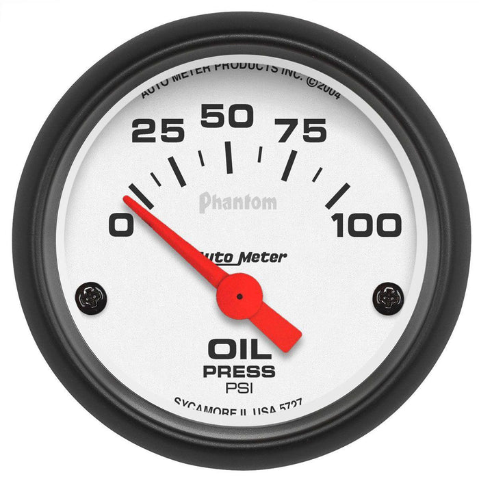 Autometer Phantom Series Oil Pressure Gauge (AU5727)