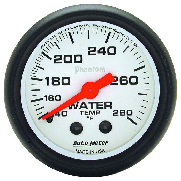 Autometer Phantom Series Water Temperature Gauge (AU5731)