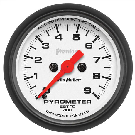 Autometer Phantom Series Pyrometer Gauge (AU5744-M) AU5744-M