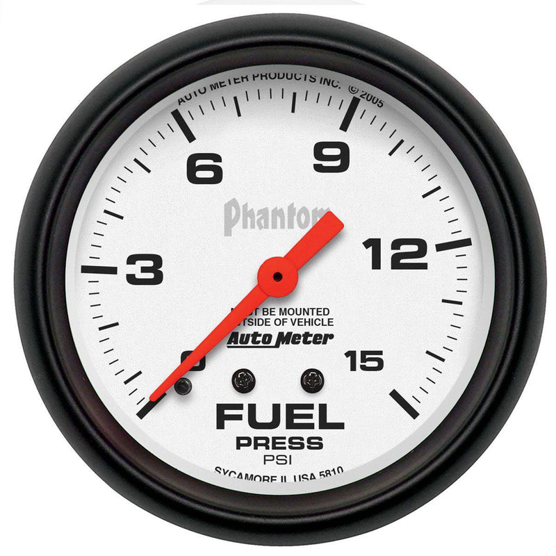 Autometer Phantom Series Fuel Pressure Gauge (AU5810) AU5810