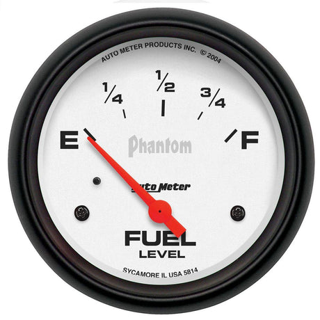 AutoMeter Phantom Series Fuel Level Gauge (AU5814) AU5814