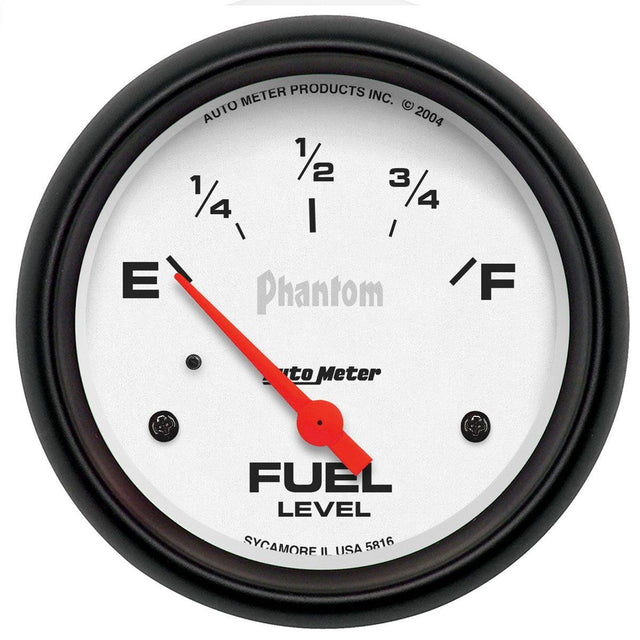 AutoMeter Phantom Series Fuel Level Gauge (AU5816) AU5816