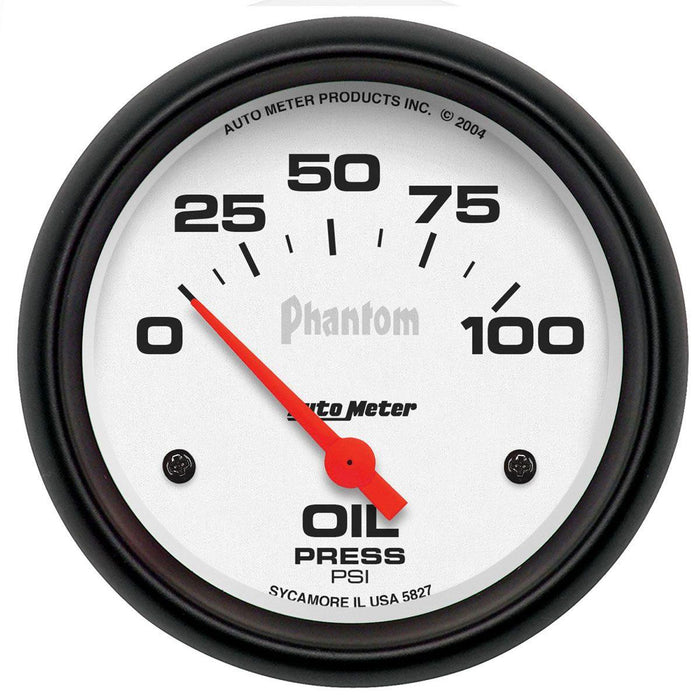 Autometer Phantom Series Oil Pressure Gauge (AU5827)