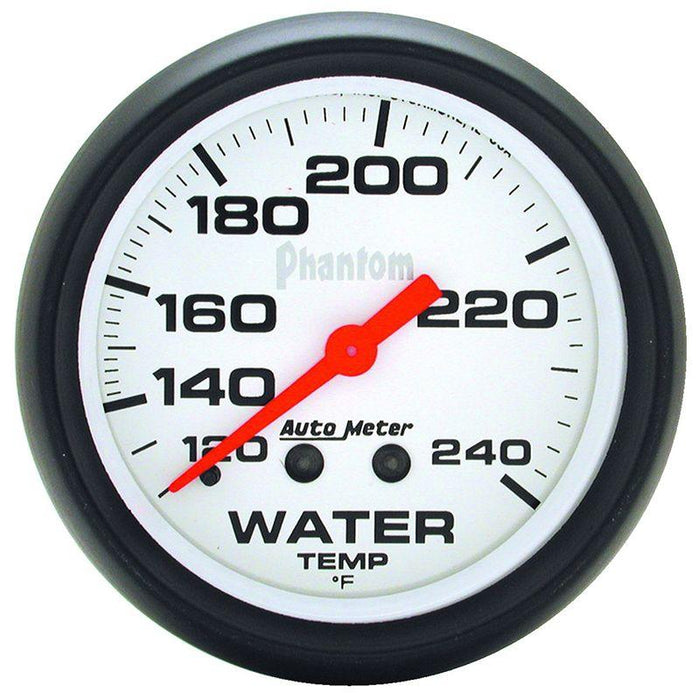 Autometer Phantom Series Water Temperature Gauge (AU5832)