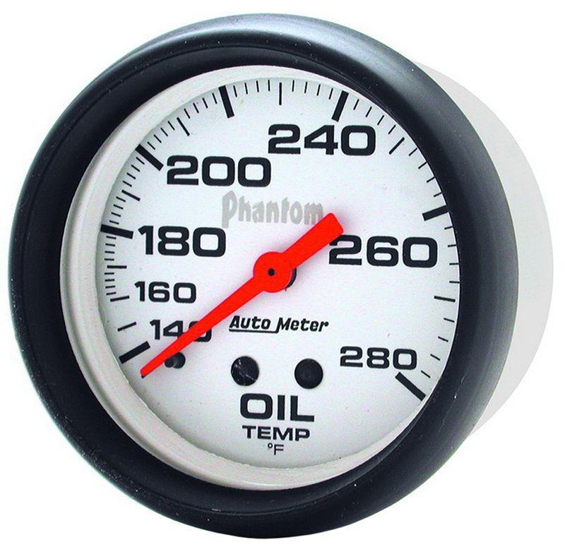 Autometer Phantom Series Oil Temperature Gauge (AU5841) AU5841