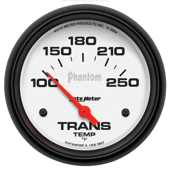 AutoMeter Phantom Series Transmission Temperature Gauge (AU5857) AU5857
