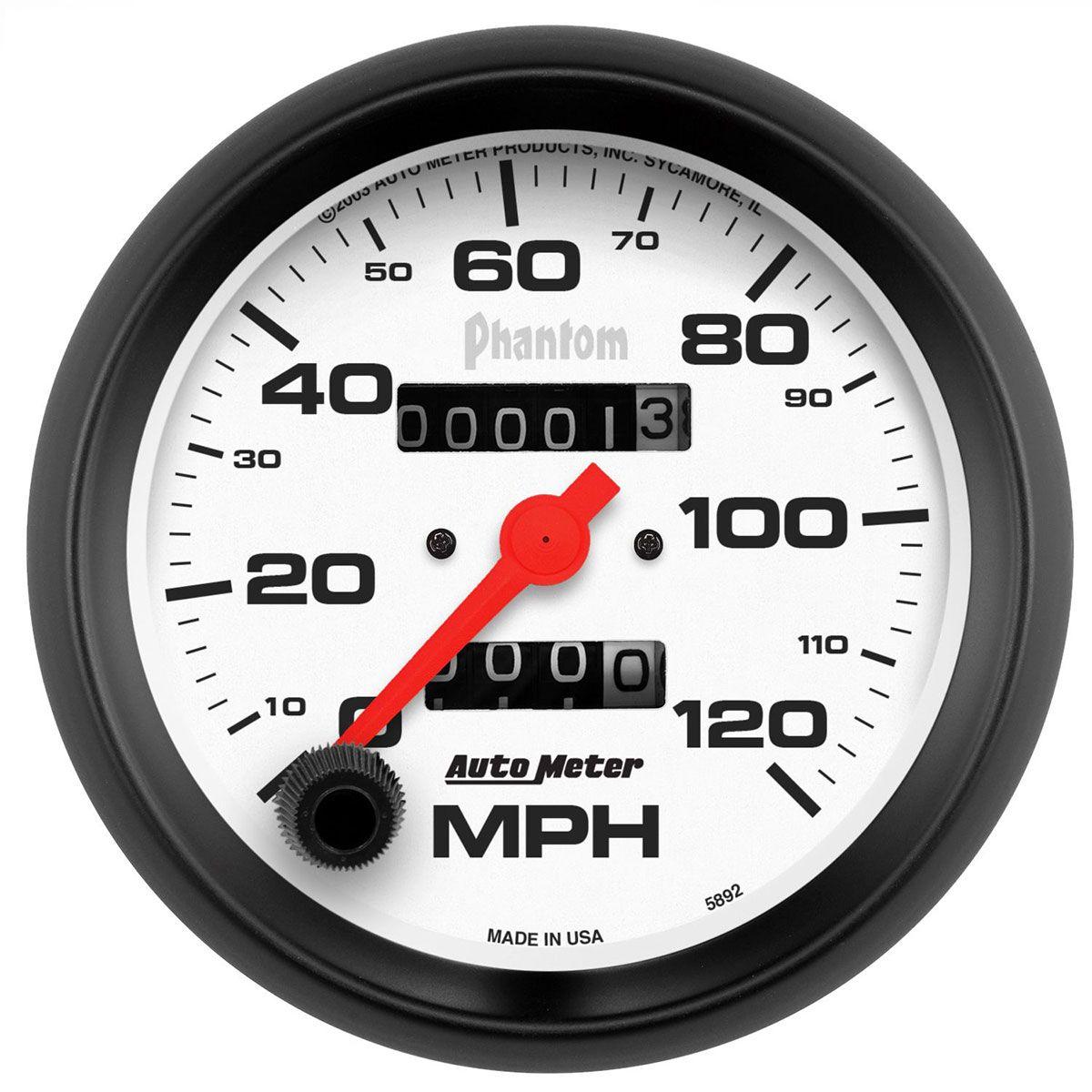 AutoMeter Phantom Series Speedometer (AU5892) AU5892