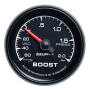 Autometer ES Series Boost/Vacuum Gauge (AU5903)