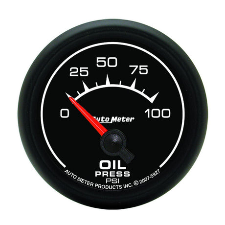 Autometer ES Series Oil Pressure Gauge (AU5927) AU5927
