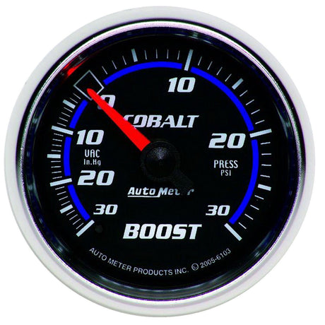 AutoMeter Cobalt Series Boost/Vacuum Gauge (AU6103) AU6103