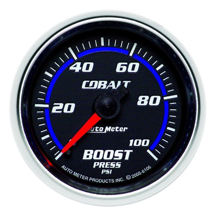 Autometer Cobalt Series Boost Gauge (AU6106)