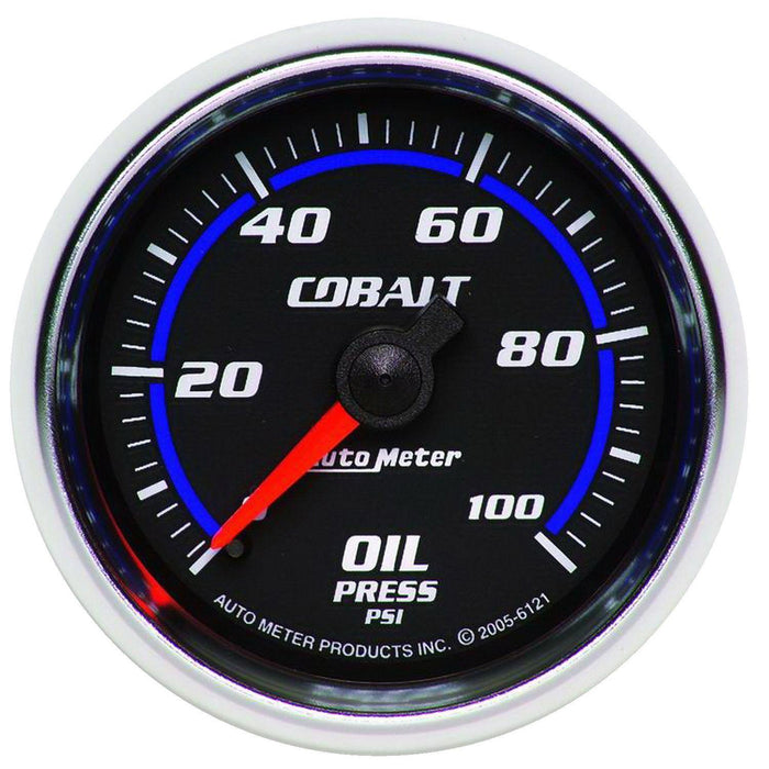 Autometer Cobalt Series Oil Pressure Gauge (AU6121)