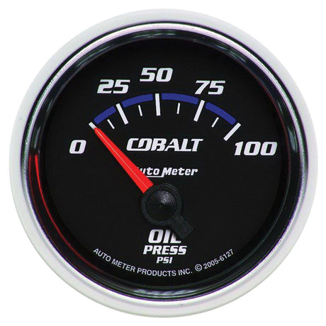 Autometer Cobalt Series Oil Pressure Gauge (AU6127) AU6127