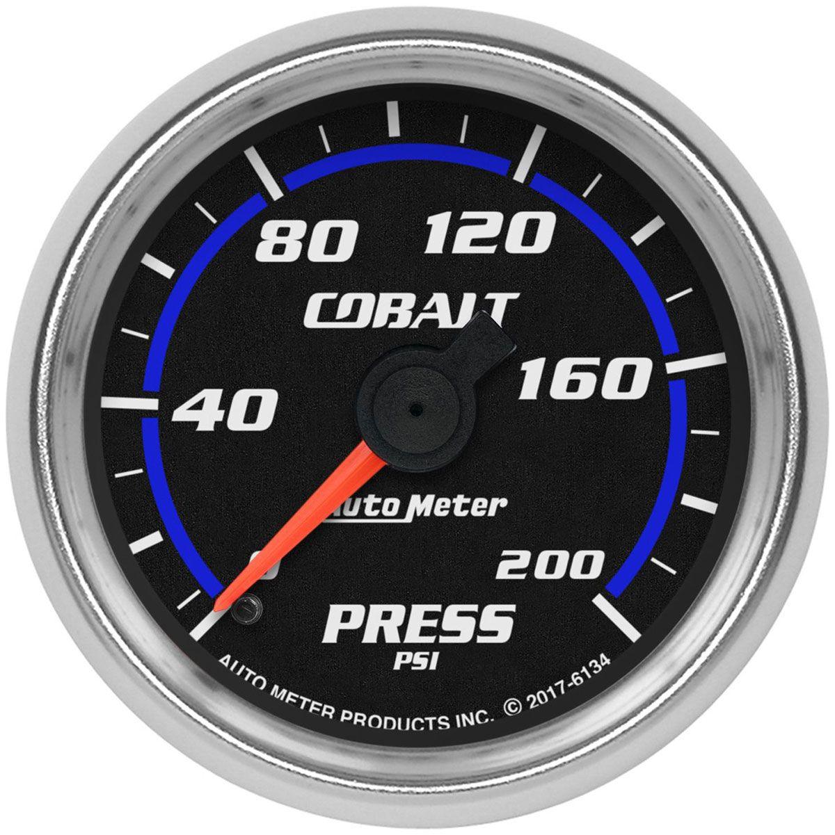 Autometer Cobalt Series 2-1/16'' Oil Pressure 0-100PSI Gauge (6121) main image 1