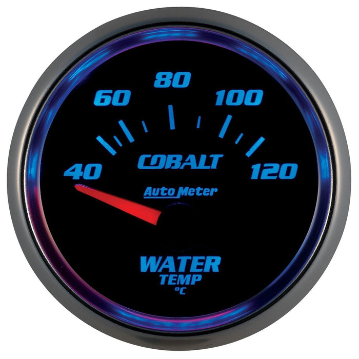 Autometer Cobalt Series Water Temperature Gauge (AU6137-M)