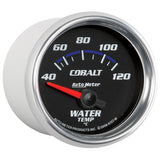 AutoMeter Cobalt Series Water Temperature Gauge (AU6137-M)