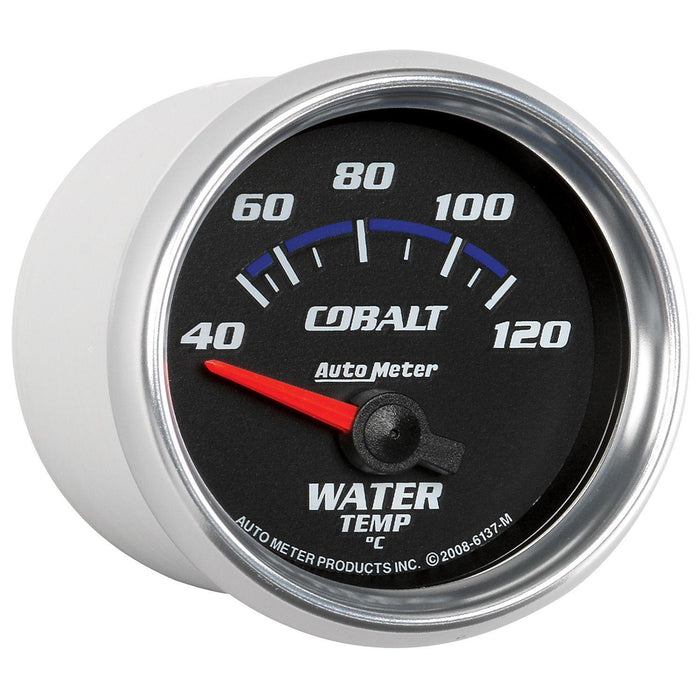 Autometer Cobalt Series Water Temperature Gauge (AU6137-M)