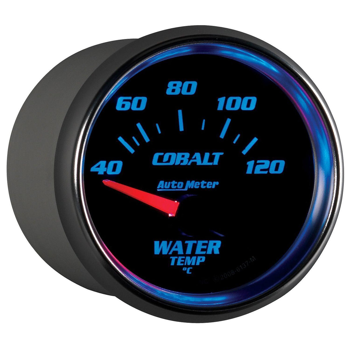 AutoMeter Cobalt Series Water Temperature Gauge (AU6137-M)